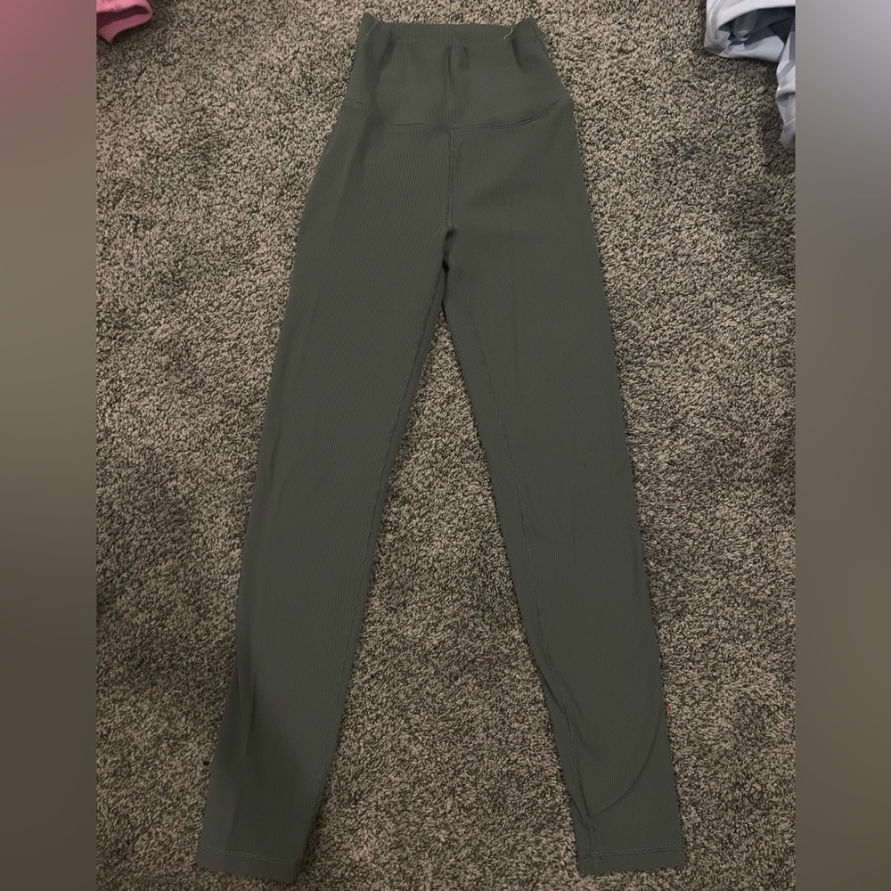 ribbed aerie leggings